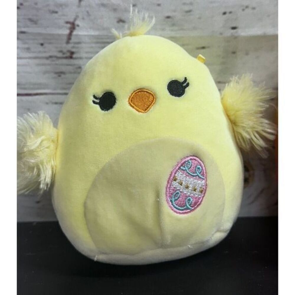 Squishmallows Aimee the Yellow Chick Plush 5", Ages 3+